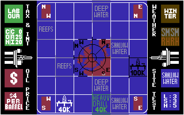 Original-Spieloberfläche